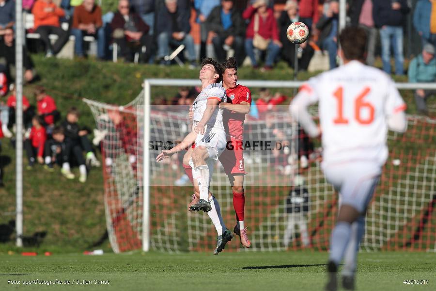 NGN Arena, Aubstadt, 18.10.2025, sport, action, Fussball, BFV, 14. Spieltag, Regionalliga Bayern, FCB, AUB, FC Bayern München II, TSV Aubstadt - Bild-ID: 2516517