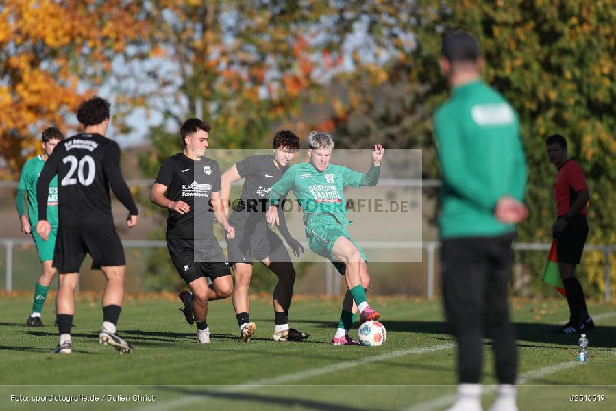 Gallier Campus, Großbardorf, 18.10.2025, sport, action, Fussball, BFV, 16. Spieltag, Landesliga Nordwest, DJK, TSV, DJK Schwebenried/Schwemmelsbach, TSV Großbardorf - Bild-ID: 2516519