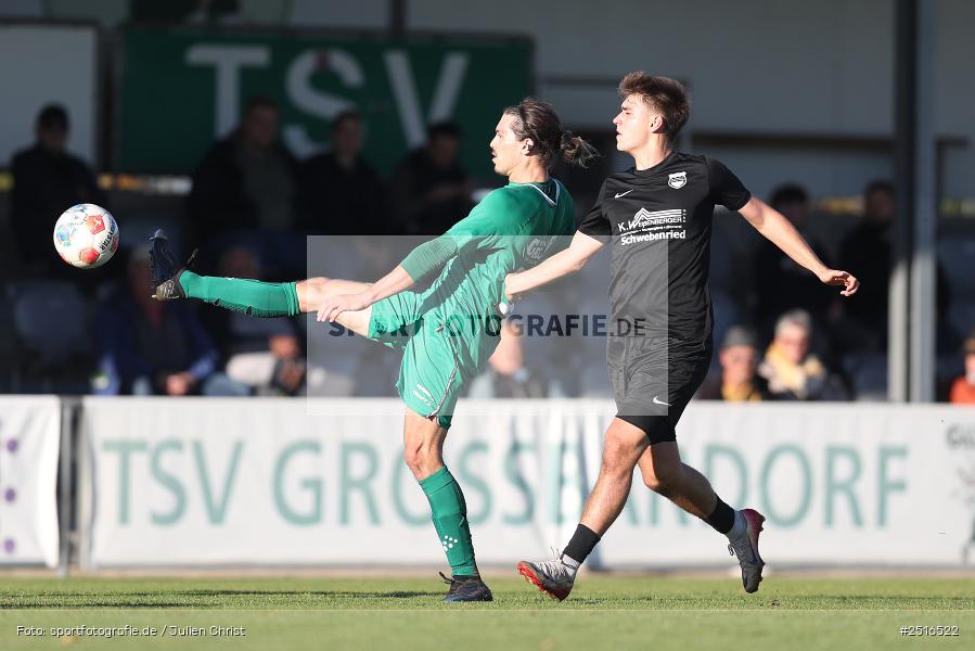 Gallier Campus, Großbardorf, 18.10.2025, sport, action, Fussball, BFV, 16. Spieltag, Landesliga Nordwest, DJK, TSV, DJK Schwebenried/Schwemmelsbach, TSV Großbardorf - Bild-ID: 2516522