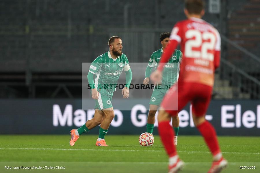 sport, action, Würzburg, SpVgg Greuther Fürth II, SGF, Regionalliga Bayern, Fussball, FWK, FC Würzburger Kickers, BFV, AKON Arena, 17.10.2025, 14. Spieltag - Bild-ID: 2516658