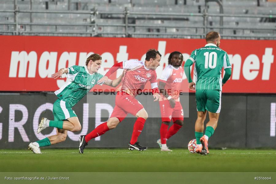 sport, action, Würzburg, SpVgg Greuther Fürth II, SGF, Regionalliga Bayern, Fussball, FWK, FC Würzburger Kickers, BFV, AKON Arena, 17.10.2025, 14. Spieltag - Bild-ID: 2516664