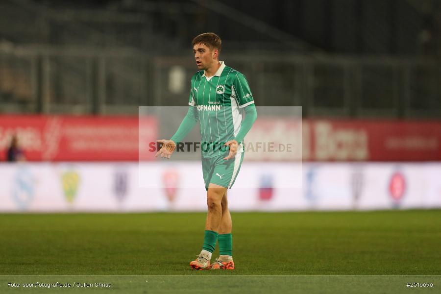 sport, action, Würzburg, SpVgg Greuther Fürth II, SGF, Regionalliga Bayern, Fussball, FWK, FC Würzburger Kickers, BFV, AKON Arena, 17.10.2025, 14. Spieltag - Bild-ID: 2516696