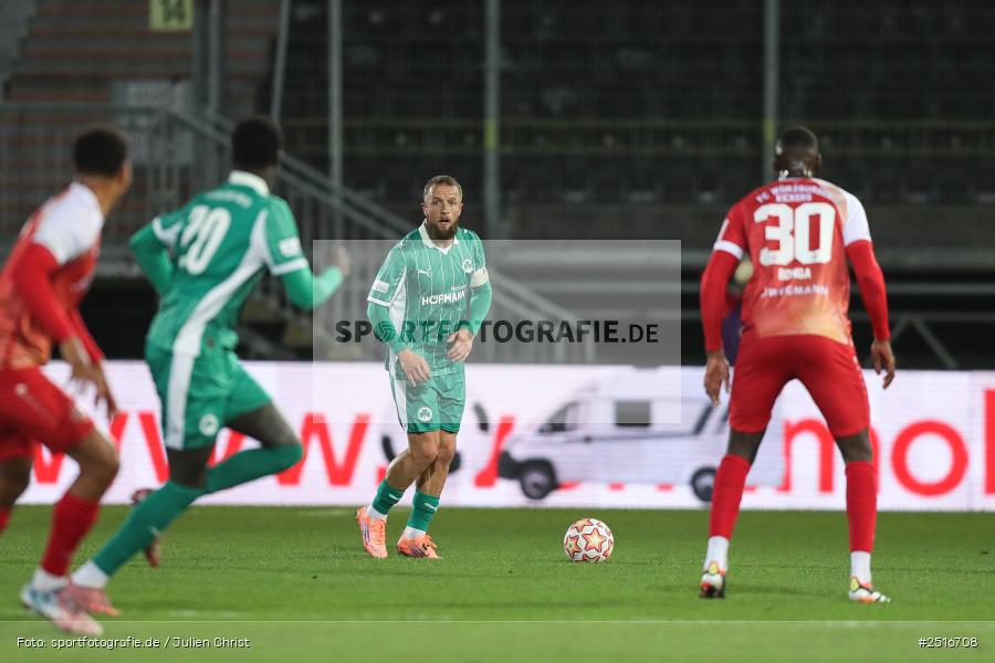 sport, action, Würzburg, SpVgg Greuther Fürth II, SGF, Regionalliga Bayern, Fussball, FWK, FC Würzburger Kickers, BFV, AKON Arena, 17.10.2025, 14. Spieltag - Bild-ID: 2516708
