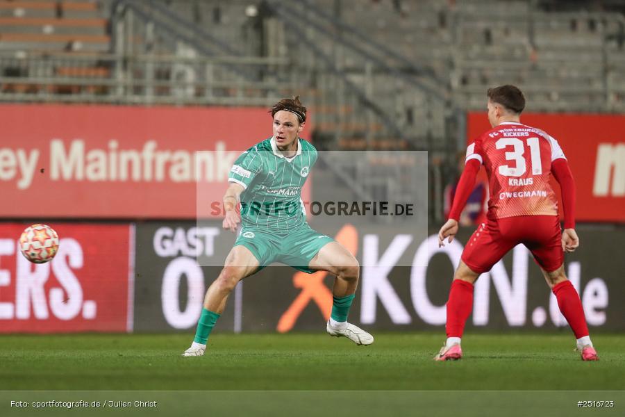 sport, action, Würzburg, SpVgg Greuther Fürth II, SGF, Regionalliga Bayern, Fussball, FWK, FC Würzburger Kickers, BFV, AKON Arena, 17.10.2025, 14. Spieltag - Bild-ID: 2516723