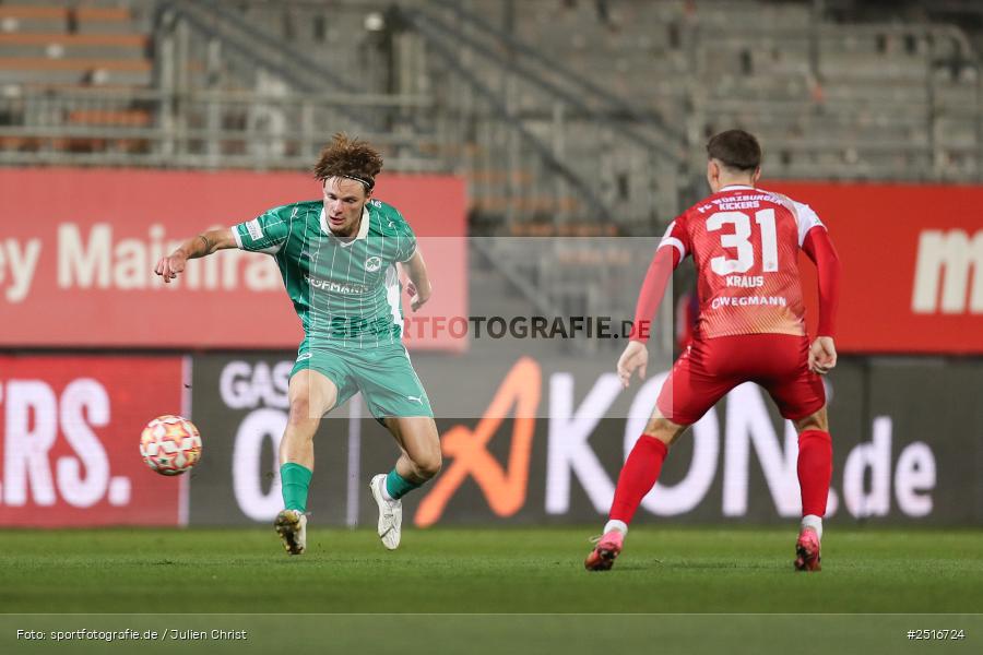 sport, action, Würzburg, SpVgg Greuther Fürth II, SGF, Regionalliga Bayern, Fussball, FWK, FC Würzburger Kickers, BFV, AKON Arena, 17.10.2025, 14. Spieltag - Bild-ID: 2516724
