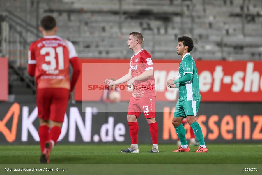 sport, action, Würzburg, SpVgg Greuther Fürth II, SGF, Regionalliga Bayern, Fussball, FWK, FC Würzburger Kickers, BFV, AKON Arena, 17.10.2025, 14. Spieltag - Bild-ID: 2516776