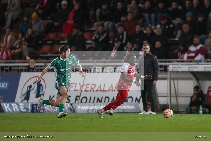 sport, action, Würzburg, SpVgg Greuther Fürth II, SGF, Regionalliga Bayern, Fussball, FWK, FC Würzburger Kickers, BFV, AKON Arena, 17.10.2025, 14. Spieltag - Bild-ID: 2516907