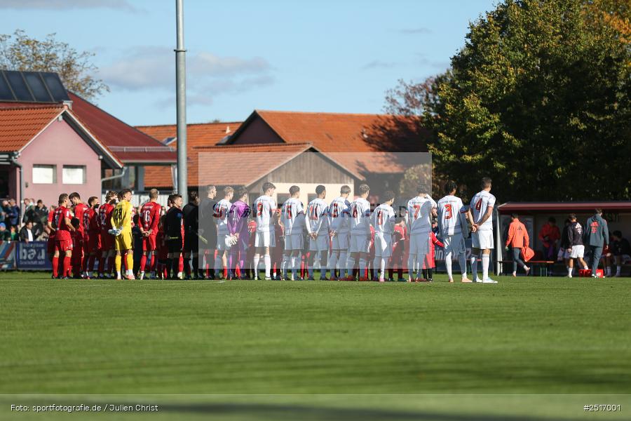 sport, action, TSV Aubstadt, Regionalliga Bayern, NGN Arena, Fussball, FCB, FC Bayern München II, BFV, Aubstadt, AUB, 18.10.2025, 14. Spieltag - Bild-ID: 2517001