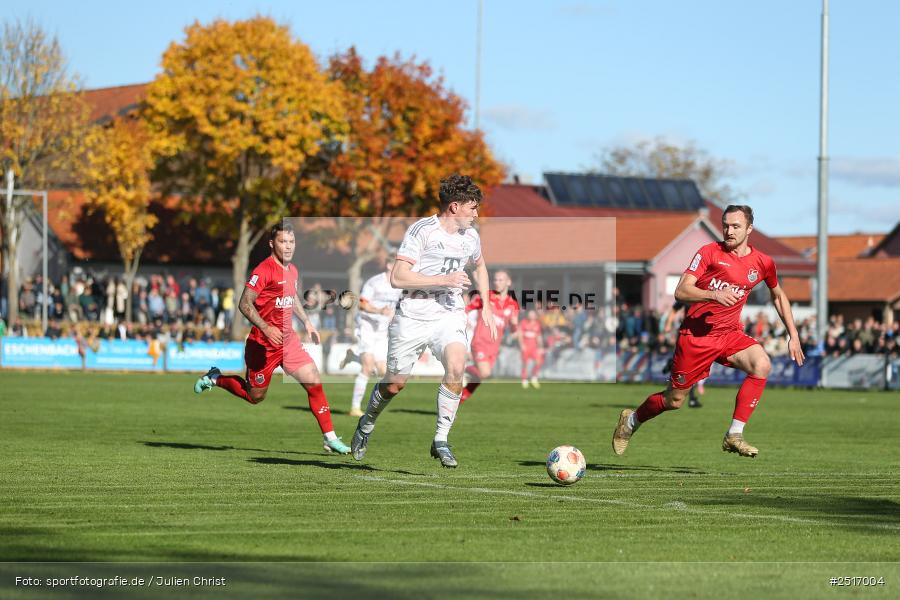 sport, action, TSV Aubstadt, Regionalliga Bayern, NGN Arena, Fussball, FCB, FC Bayern München II, BFV, Aubstadt, AUB, 18.10.2025, 14. Spieltag - Bild-ID: 2517004