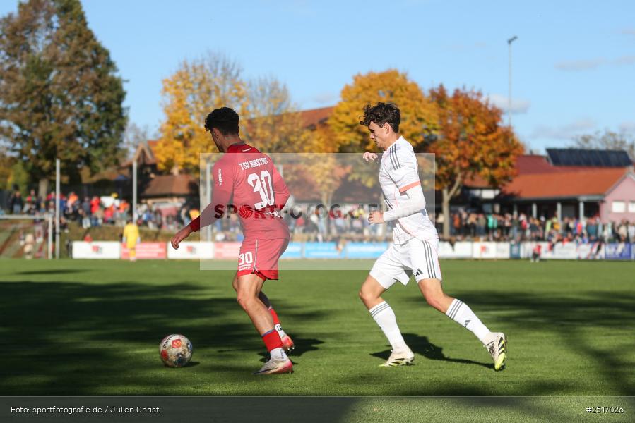 sport, action, TSV Aubstadt, Regionalliga Bayern, NGN Arena, Fussball, FCB, FC Bayern München II, BFV, Aubstadt, AUB, 18.10.2025, 14. Spieltag - Bild-ID: 2517026