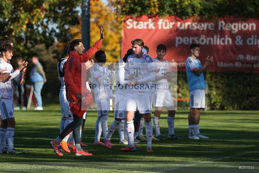 sport, action, TSV Aubstadt, Regionalliga Bayern, NGN Arena, Fussball, FCB, FC Bayern München II, BFV, Aubstadt, AUB, 18.10.2025, 14. Spieltag - Bild-ID: 2517032