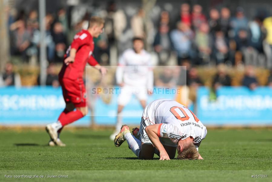 sport, action, TSV Aubstadt, Regionalliga Bayern, NGN Arena, Fussball, FCB, FC Bayern München II, BFV, Aubstadt, AUB, 18.10.2025, 14. Spieltag - Bild-ID: 2517037