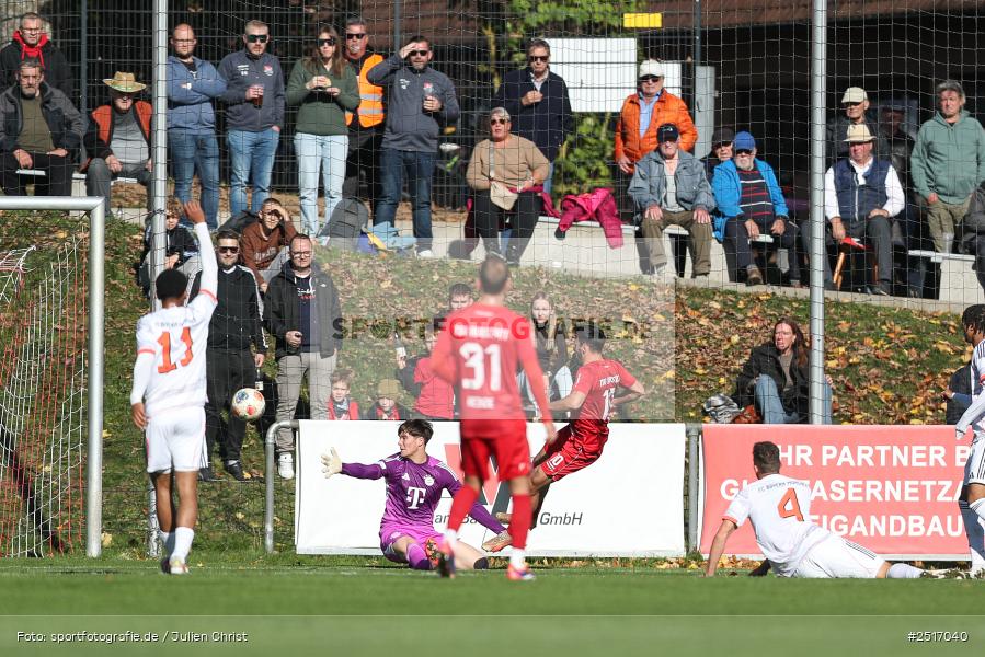 sport, action, TSV Aubstadt, Regionalliga Bayern, NGN Arena, Fussball, FCB, FC Bayern München II, BFV, Aubstadt, AUB, 18.10.2025, 14. Spieltag - Bild-ID: 2517040