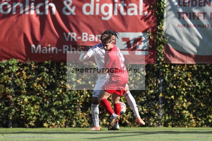 sport, action, TSV Aubstadt, Regionalliga Bayern, NGN Arena, Fussball, FCB, FC Bayern München II, BFV, Aubstadt, AUB, 18.10.2025, 14. Spieltag - Bild-ID: 2517057