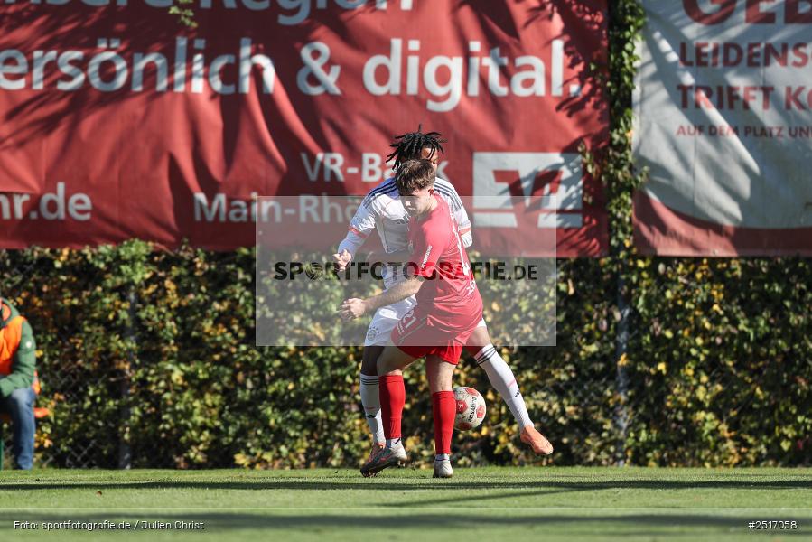 sport, action, TSV Aubstadt, Regionalliga Bayern, NGN Arena, Fussball, FCB, FC Bayern München II, BFV, Aubstadt, AUB, 18.10.2025, 14. Spieltag - Bild-ID: 2517058