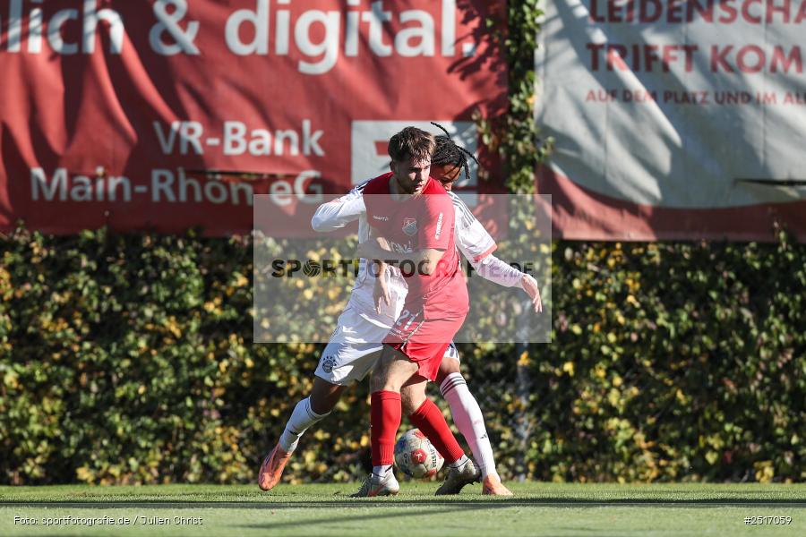sport, action, TSV Aubstadt, Regionalliga Bayern, NGN Arena, Fussball, FCB, FC Bayern München II, BFV, Aubstadt, AUB, 18.10.2025, 14. Spieltag - Bild-ID: 2517059