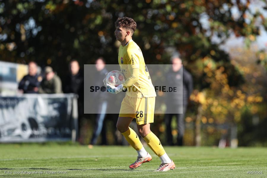 sport, action, TSV Aubstadt, Regionalliga Bayern, NGN Arena, Fussball, FCB, FC Bayern München II, BFV, Aubstadt, AUB, 18.10.2025, 14. Spieltag - Bild-ID: 2517061