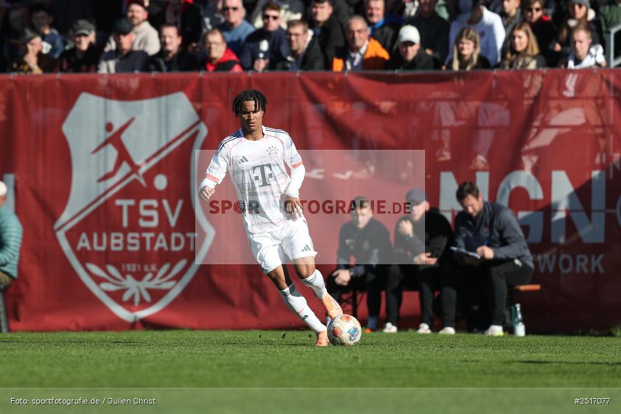 sport, action, TSV Aubstadt, Regionalliga Bayern, NGN Arena, Fussball, FCB, FC Bayern München II, BFV, Aubstadt, AUB, 18.10.2025, 14. Spieltag - Bild-ID: 2517077