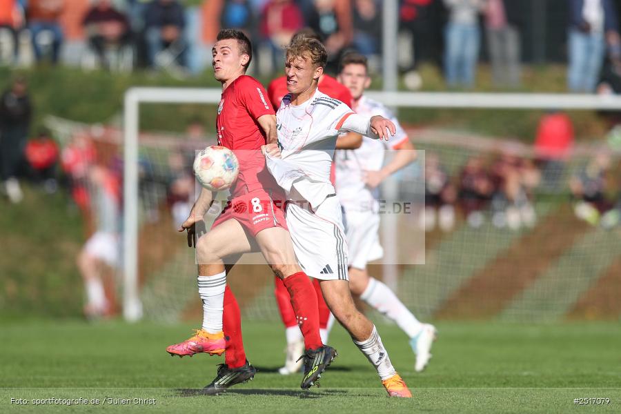 sport, action, TSV Aubstadt, Regionalliga Bayern, NGN Arena, Fussball, FCB, FC Bayern München II, BFV, Aubstadt, AUB, 18.10.2025, 14. Spieltag - Bild-ID: 2517079