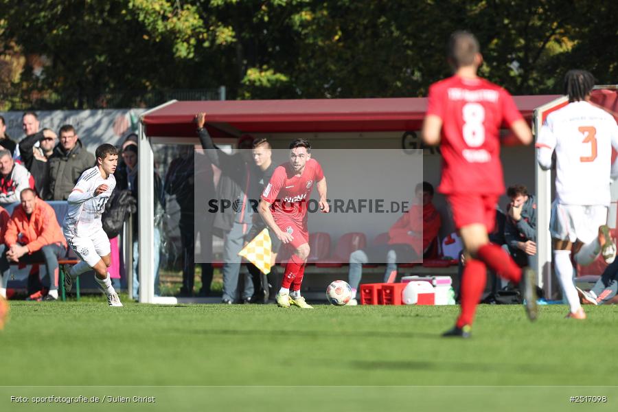 sport, action, TSV Aubstadt, Regionalliga Bayern, NGN Arena, Fussball, FCB, FC Bayern München II, BFV, Aubstadt, AUB, 18.10.2025, 14. Spieltag - Bild-ID: 2517098