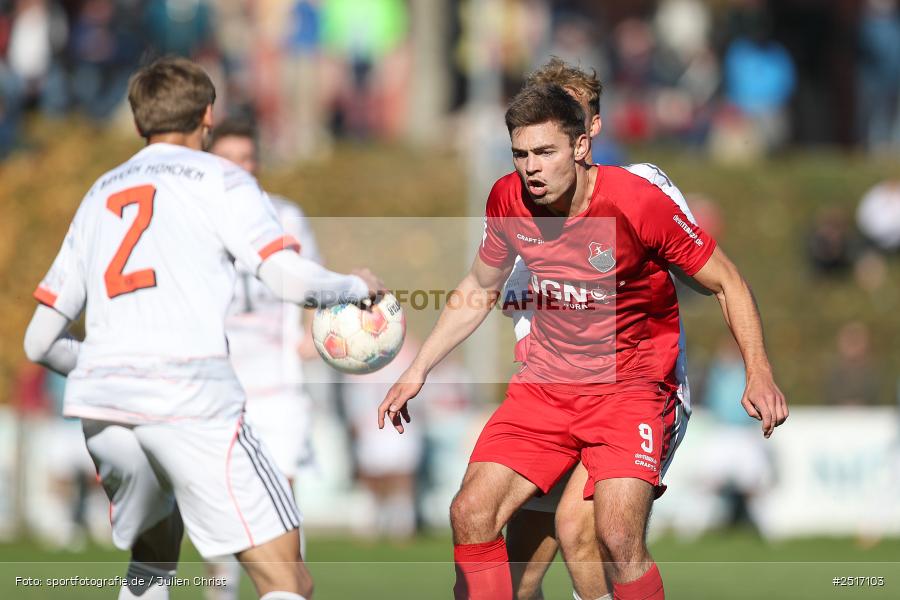 sport, action, TSV Aubstadt, Regionalliga Bayern, NGN Arena, Fussball, FCB, FC Bayern München II, BFV, Aubstadt, AUB, 18.10.2025, 14. Spieltag - Bild-ID: 2517103