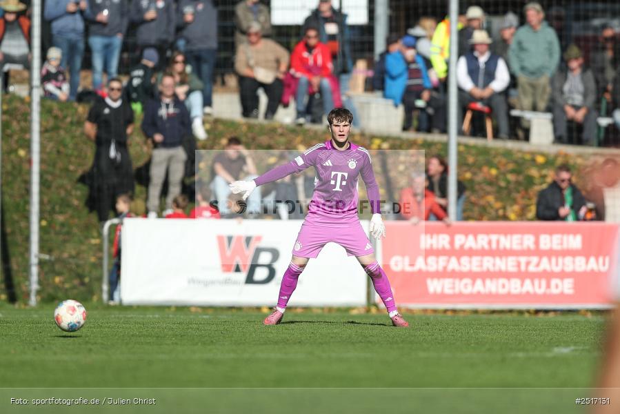 sport, action, TSV Aubstadt, Regionalliga Bayern, NGN Arena, Fussball, FCB, FC Bayern München II, BFV, Aubstadt, AUB, 18.10.2025, 14. Spieltag - Bild-ID: 2517131