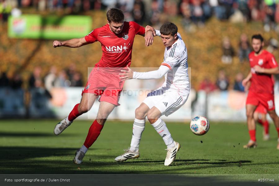 sport, action, TSV Aubstadt, Regionalliga Bayern, NGN Arena, Fussball, FCB, FC Bayern München II, BFV, Aubstadt, AUB, 18.10.2025, 14. Spieltag - Bild-ID: 2517144