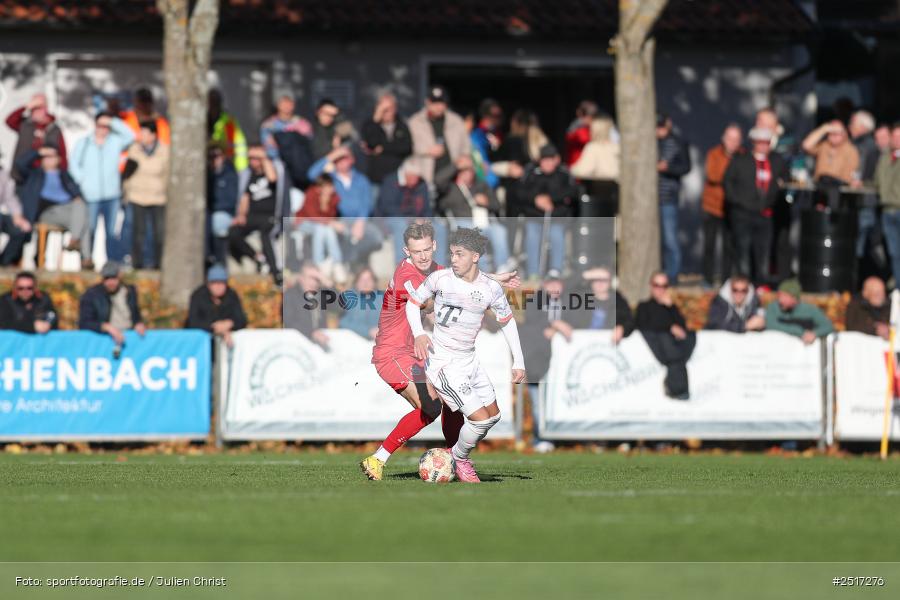 sport, action, TSV Aubstadt, Regionalliga Bayern, NGN Arena, Fussball, FCB, FC Bayern München II, BFV, Aubstadt, AUB, 18.10.2025, 14. Spieltag - Bild-ID: 2517276