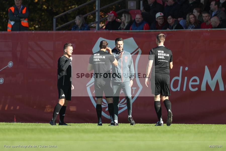 sport, action, TSV Aubstadt, Regionalliga Bayern, NGN Arena, Fussball, FCB, FC Bayern München II, BFV, Aubstadt, AUB, 18.10.2025, 14. Spieltag - Bild-ID: 2517281