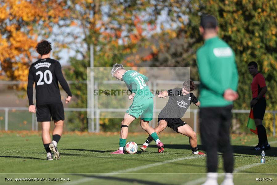 Gallier Campus, Großbardorf, 18.10.2025, sport, action, Fussball, BFV, 16. Spieltag, Landesliga Nordwest, DJK, TSV, DJK Schwebenried/Schwemmelsbach, TSV Großbardorf - Bild-ID: 2517378
