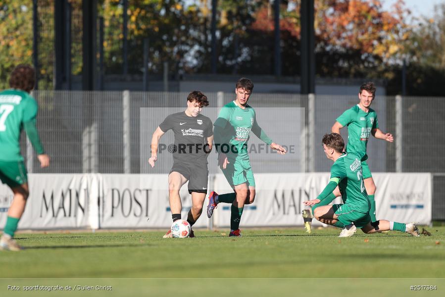 Gallier Campus, Großbardorf, 18.10.2025, sport, action, Fussball, BFV, 16. Spieltag, Landesliga Nordwest, DJK, TSV, DJK Schwebenried/Schwemmelsbach, TSV Großbardorf - Bild-ID: 2517384