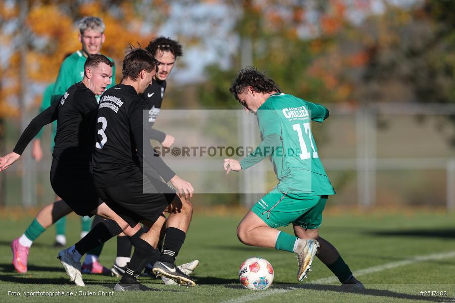Gallier Campus, Großbardorf, 18.10.2025, sport, action, Fussball, BFV, 16. Spieltag, Landesliga Nordwest, DJK, TSV, DJK Schwebenried/Schwemmelsbach, TSV Großbardorf - Bild-ID: 2517402
