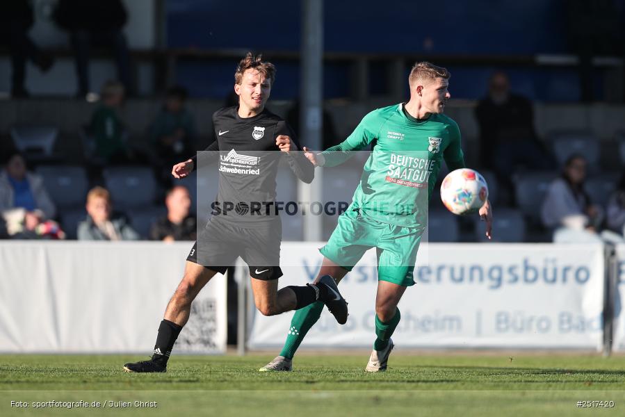 Gallier Campus, Großbardorf, 18.10.2025, sport, action, Fussball, BFV, 16. Spieltag, Landesliga Nordwest, DJK, TSV, DJK Schwebenried/Schwemmelsbach, TSV Großbardorf - Bild-ID: 2517420