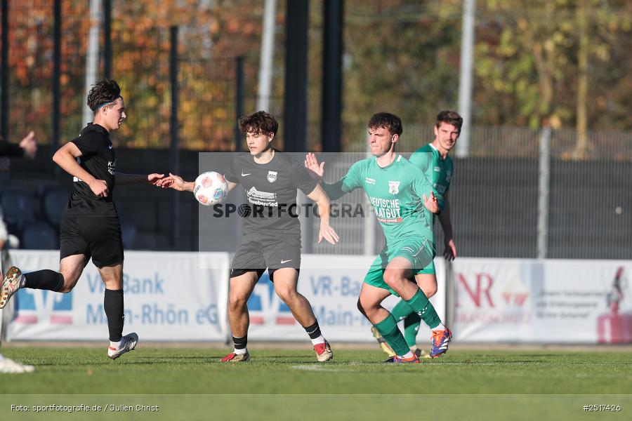 Gallier Campus, Großbardorf, 18.10.2025, sport, action, Fussball, BFV, 16. Spieltag, Landesliga Nordwest, DJK, TSV, DJK Schwebenried/Schwemmelsbach, TSV Großbardorf - Bild-ID: 2517426