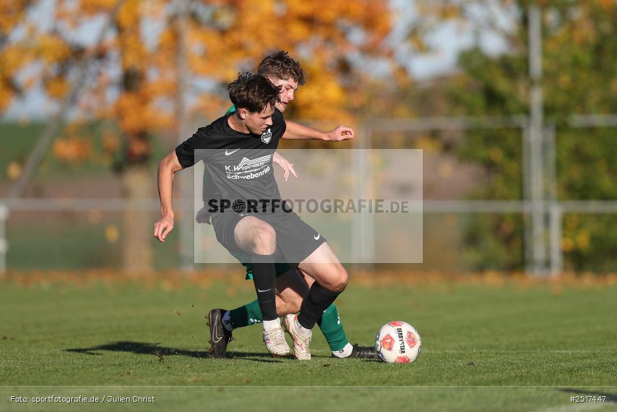 Gallier Campus, Großbardorf, 18.10.2025, sport, action, Fussball, BFV, 16. Spieltag, Landesliga Nordwest, DJK, TSV, DJK Schwebenried/Schwemmelsbach, TSV Großbardorf - Bild-ID: 2517447