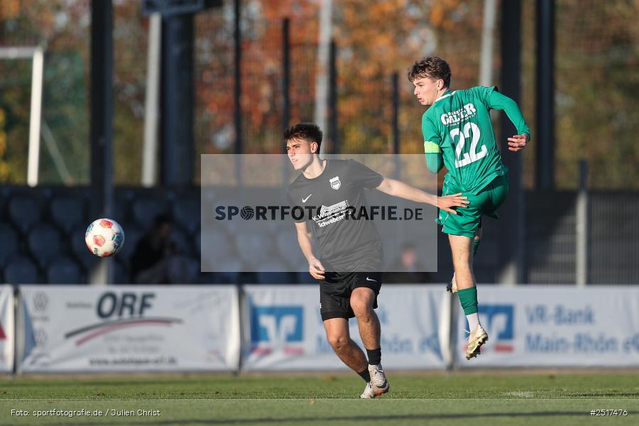 Gallier Campus, Großbardorf, 18.10.2025, sport, action, Fussball, BFV, 16. Spieltag, Landesliga Nordwest, DJK, TSV, DJK Schwebenried/Schwemmelsbach, TSV Großbardorf - Bild-ID: 2517476