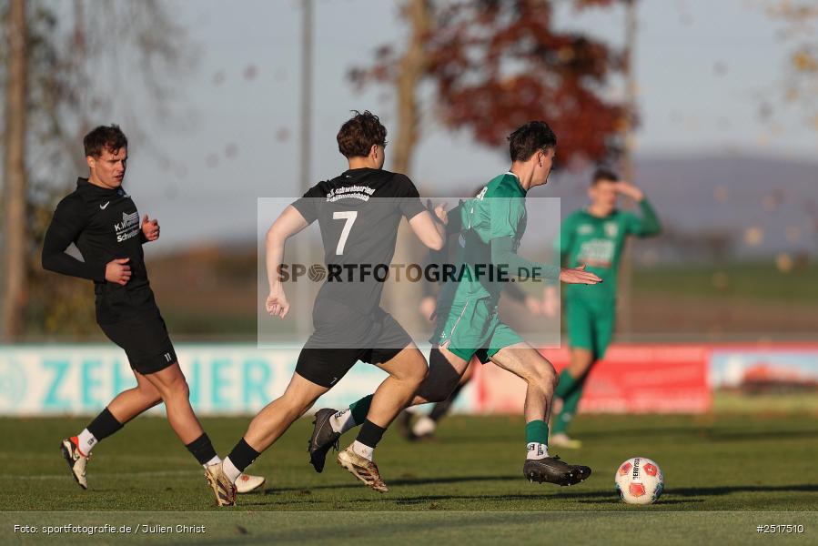 Gallier Campus, Großbardorf, 18.10.2025, sport, action, Fussball, BFV, 16. Spieltag, Landesliga Nordwest, DJK, TSV, DJK Schwebenried/Schwemmelsbach, TSV Großbardorf - Bild-ID: 2517510