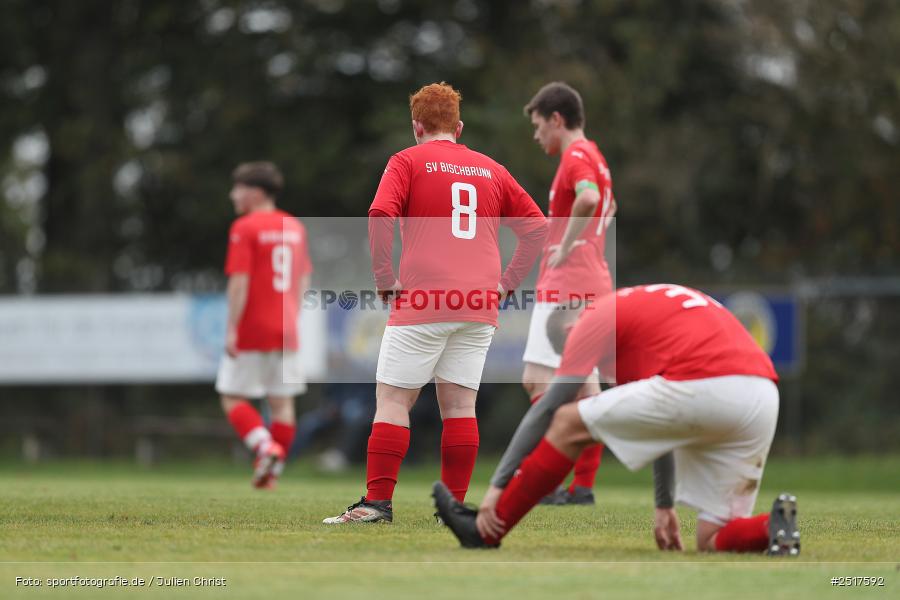 Sportgelände, Bischbrunn, 19.10.2025, sport, action, Fussball, BFV, 14. Spieltag, Kreisklasse Würzburg Gr. 3, (SG 1) Stetten/Binsfeld/Müdesheim, (SG 1) Bischbrunn/Oberndorf - Bild-ID: 2517592