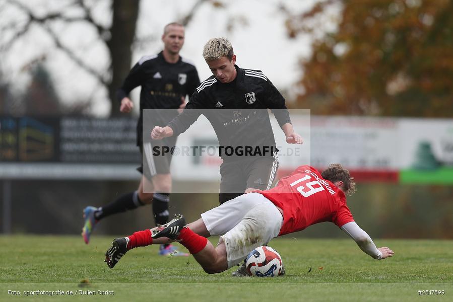 Sportgelände, Bischbrunn, 19.10.2025, sport, action, Fussball, BFV, 14. Spieltag, Kreisklasse Würzburg Gr. 3, (SG 1) Stetten/Binsfeld/Müdesheim, (SG 1) Bischbrunn/Oberndorf - Bild-ID: 2517599