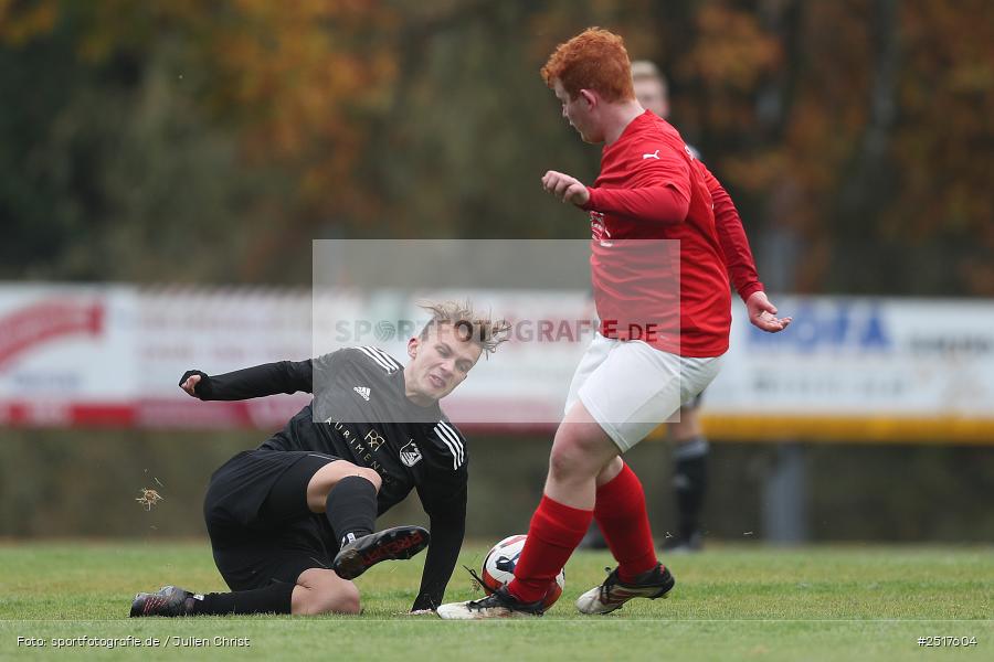 Sportgelände, Bischbrunn, 19.10.2025, sport, action, Fussball, BFV, 14. Spieltag, Kreisklasse Würzburg Gr. 3, (SG 1) Stetten/Binsfeld/Müdesheim, (SG 1) Bischbrunn/Oberndorf - Bild-ID: 2517604