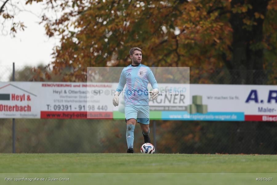 Sportgelände, Bischbrunn, 19.10.2025, sport, action, Fussball, BFV, 14. Spieltag, Kreisklasse Würzburg Gr. 3, (SG 1) Stetten/Binsfeld/Müdesheim, (SG 1) Bischbrunn/Oberndorf - Bild-ID: 2517607