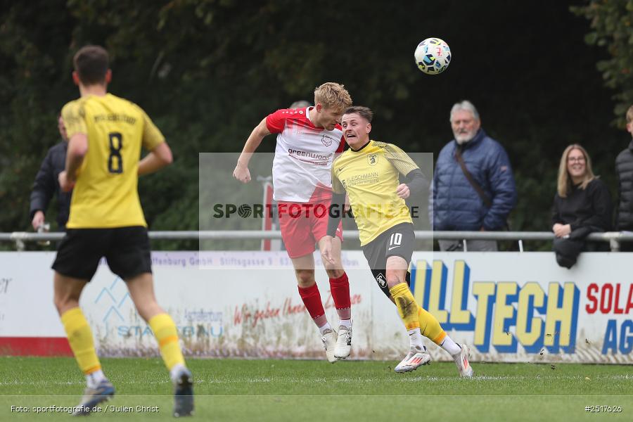 Sportgelände, Hösbach-Bahnhof, 19.10.2025, sport, action, Fussball, BFV, 14. Spieltag, Bezirksliga Unterfranken West, GIE, HOS, SpVgg Giebelstadt, SpVgg Hösbach-Bahnhof - Bild-ID: 2517626