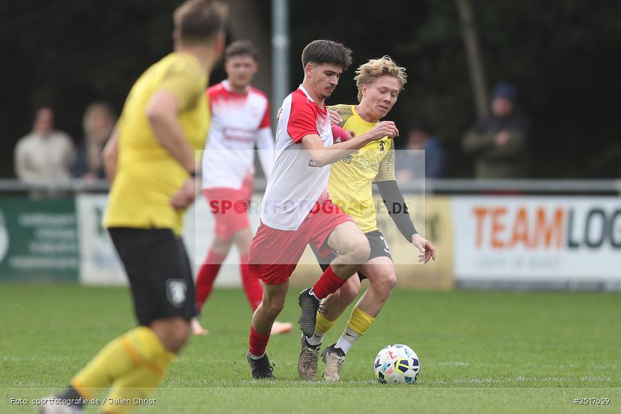 Sportgelände, Hösbach-Bahnhof, 19.10.2025, sport, action, Fussball, BFV, 14. Spieltag, Bezirksliga Unterfranken West, GIE, HOS, SpVgg Giebelstadt, SpVgg Hösbach-Bahnhof - Bild-ID: 2517629
