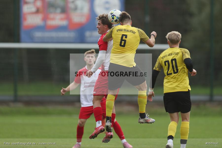 Sportgelände, Hösbach-Bahnhof, 19.10.2025, sport, action, Fussball, BFV, 14. Spieltag, Bezirksliga Unterfranken West, GIE, HOS, SpVgg Giebelstadt, SpVgg Hösbach-Bahnhof - Bild-ID: 2517631