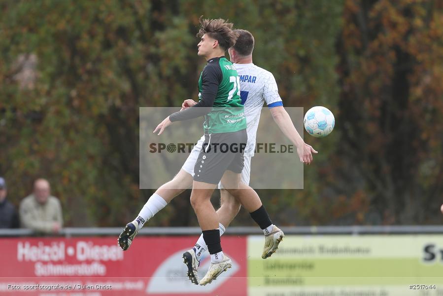 Sportgelände Darmstädter Str. 100, Aschaffenburg, 19.10.2025, sport, action, Fussball, BFV, 16. Spieltag, Landesliga Nordwest, ASV, TUS, ASV Rimpar, TuS 1893 Aschaffenburg-Leider - Bild-ID: 2517644