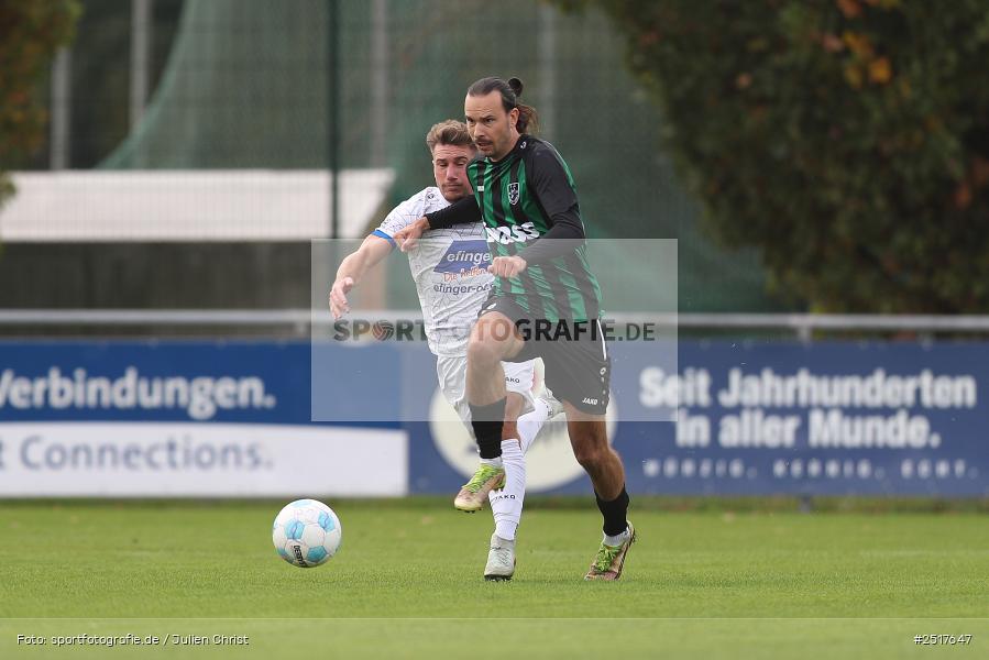 Sportgelände Darmstädter Str. 100, Aschaffenburg, 19.10.2025, sport, action, Fussball, BFV, 16. Spieltag, Landesliga Nordwest, ASV, TUS, ASV Rimpar, TuS 1893 Aschaffenburg-Leider - Bild-ID: 2517647