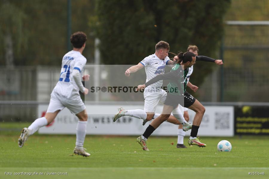 Sportgelände Darmstädter Str. 100, Aschaffenburg, 19.10.2025, sport, action, Fussball, BFV, 16. Spieltag, Landesliga Nordwest, ASV, TUS, ASV Rimpar, TuS 1893 Aschaffenburg-Leider - Bild-ID: 2517648