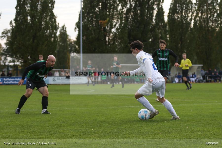 sport, action, TuS 1893 Aschaffenburg-Leider, TUS, Sportgelände Darmstädter Str. 100, Landesliga Nordwest, Fussball, BFV, Aschaffenburg, ASV Rimpar, ASV, 19.10.2025, 16. Spieltag - Bild-ID: 2518101