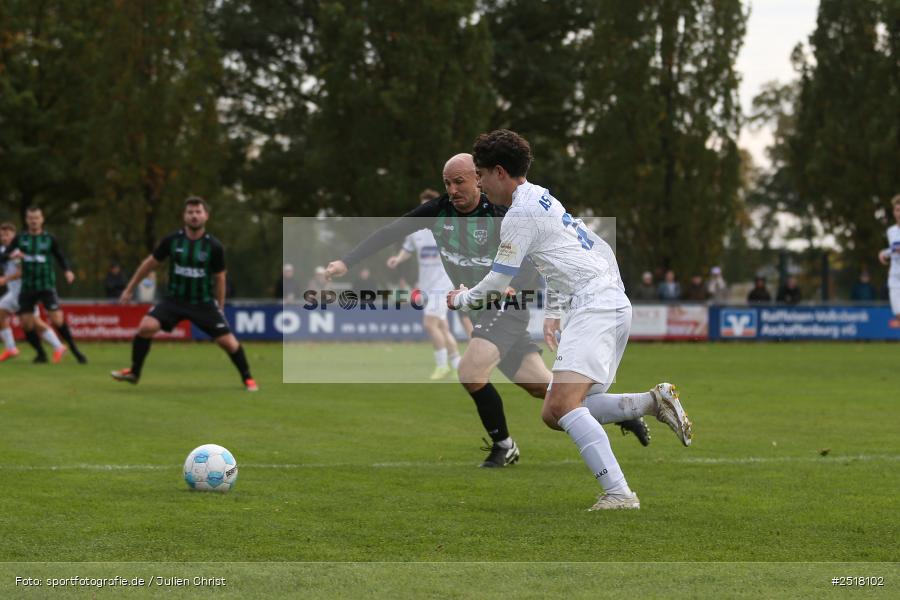 sport, action, TuS 1893 Aschaffenburg-Leider, TUS, Sportgelände Darmstädter Str. 100, Landesliga Nordwest, Fussball, BFV, Aschaffenburg, ASV Rimpar, ASV, 19.10.2025, 16. Spieltag - Bild-ID: 2518102