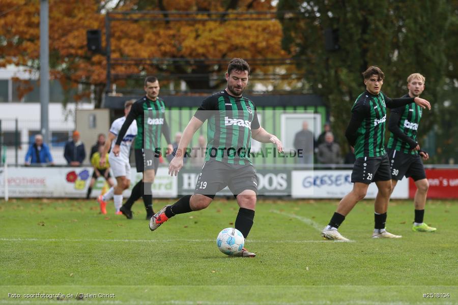 sport, action, TuS 1893 Aschaffenburg-Leider, TUS, Sportgelände Darmstädter Str. 100, Landesliga Nordwest, Fussball, BFV, Aschaffenburg, ASV Rimpar, ASV, 19.10.2025, 16. Spieltag - Bild-ID: 2518104